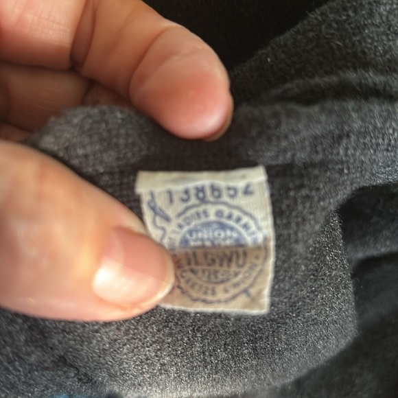 VTG Kimberly 100% Wool Union Made Cropped Blazer Jacket XS LS Colorful Buttons - Picture 8 of 8